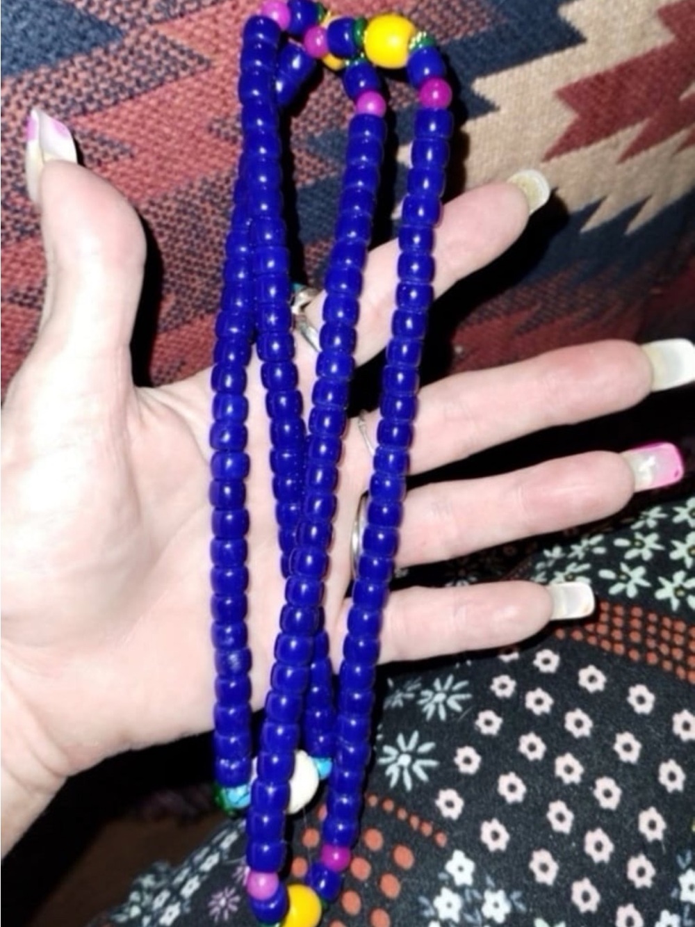 Lapis Necklace with Pyrite UHQ RARE